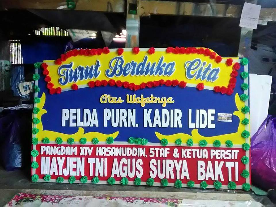 bunga karangan duka cita