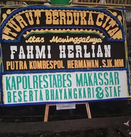 Karangan bunga bone